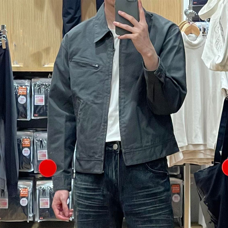 2025 Spring Men's Women's Casual Zipper Jacket Coat Detroit Jacket Spring Vintage Jacket 475681