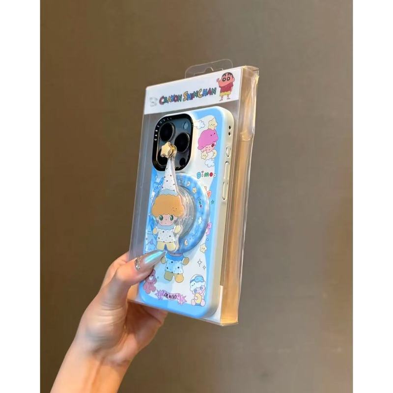 磁吸baby蓝睡衣长帽小王子适用iPhone17promax苹果16手机壳15女14|undefined