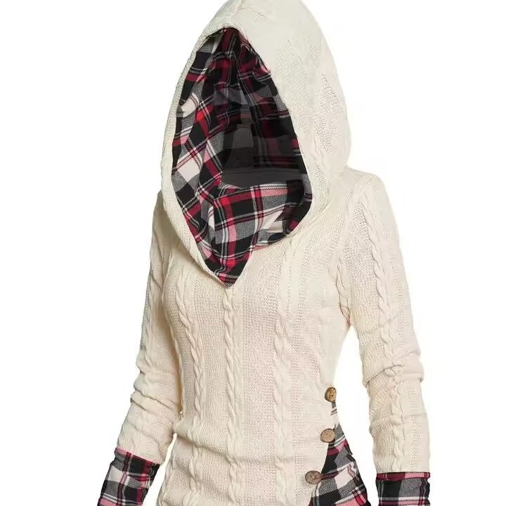 2023 Amazon Sudadera CON CAPUCHA DE LAS MUJERES pit suéter de manga larga Sudadera con capucha camisa casual sudadera