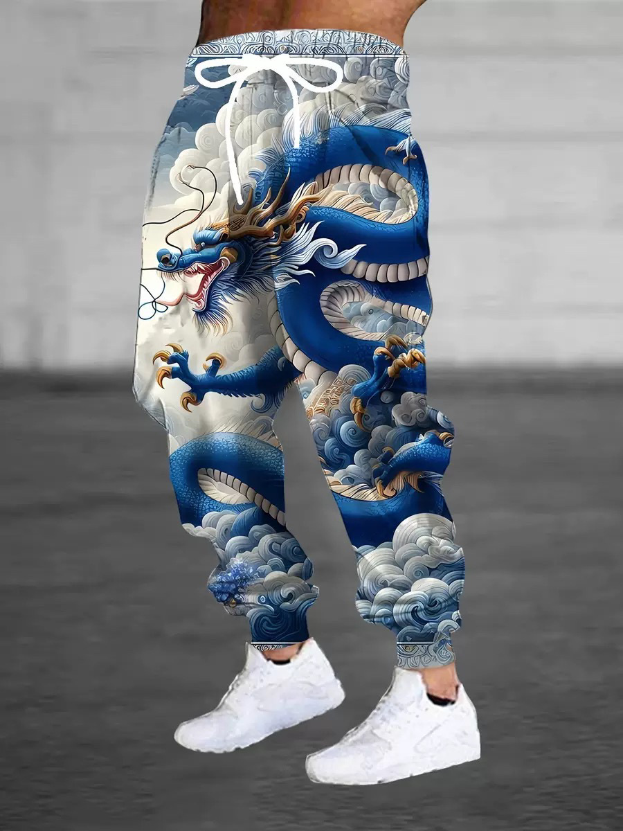 Otoño de 2025 nuevos pantalones casuales europeos y estadounidenses transfronterizos pantalones de impresión digital 3D directos de fábrica
