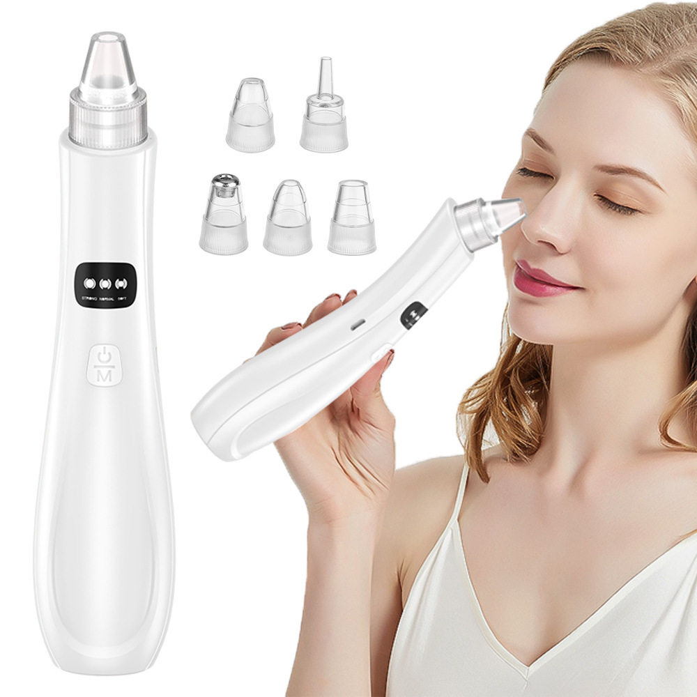 Amazon Cross-border Electric Blackhead Extractor Pore Cleanser Facial Blackhead Remover Acne Scraper Beauty Device