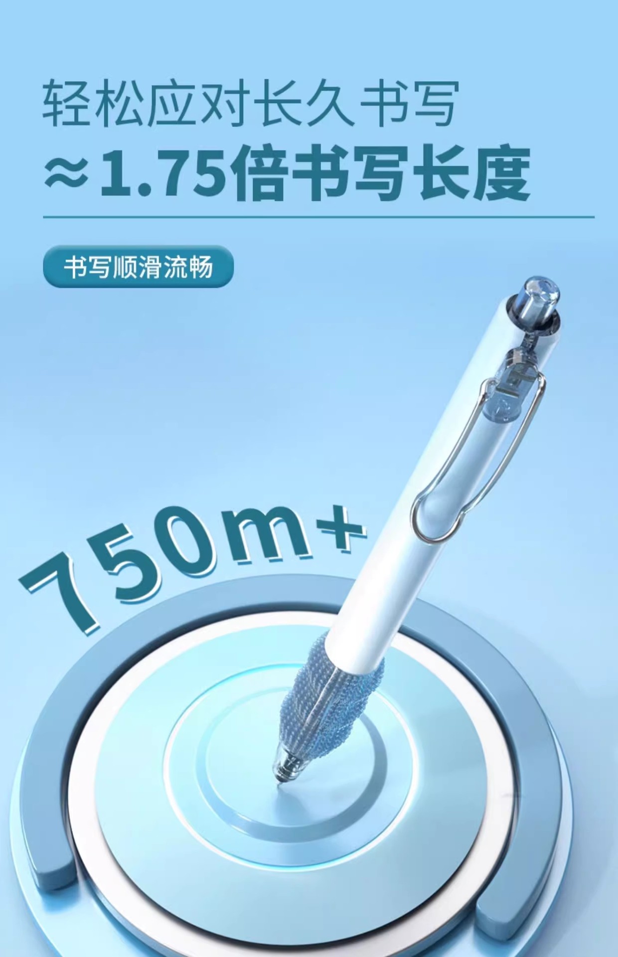 (2개) 레비트라 671 핑거팁 서핑 웨이브 커브 도트 쉬스 강화 Q 엘라스틱 터치 더블 비드 ST 커팅 펜 팁