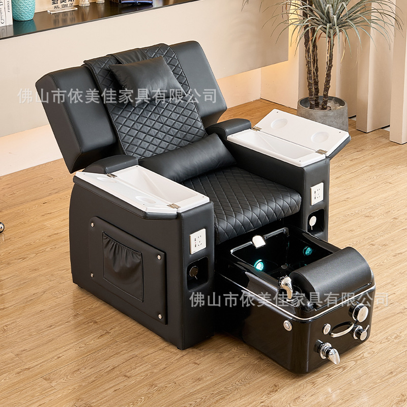 Sofá de baño de pies eléctrico de baño de pies, sala de belleza de pies de masaje especial, cejas, silla de lavado de pies, fábrica de sofá