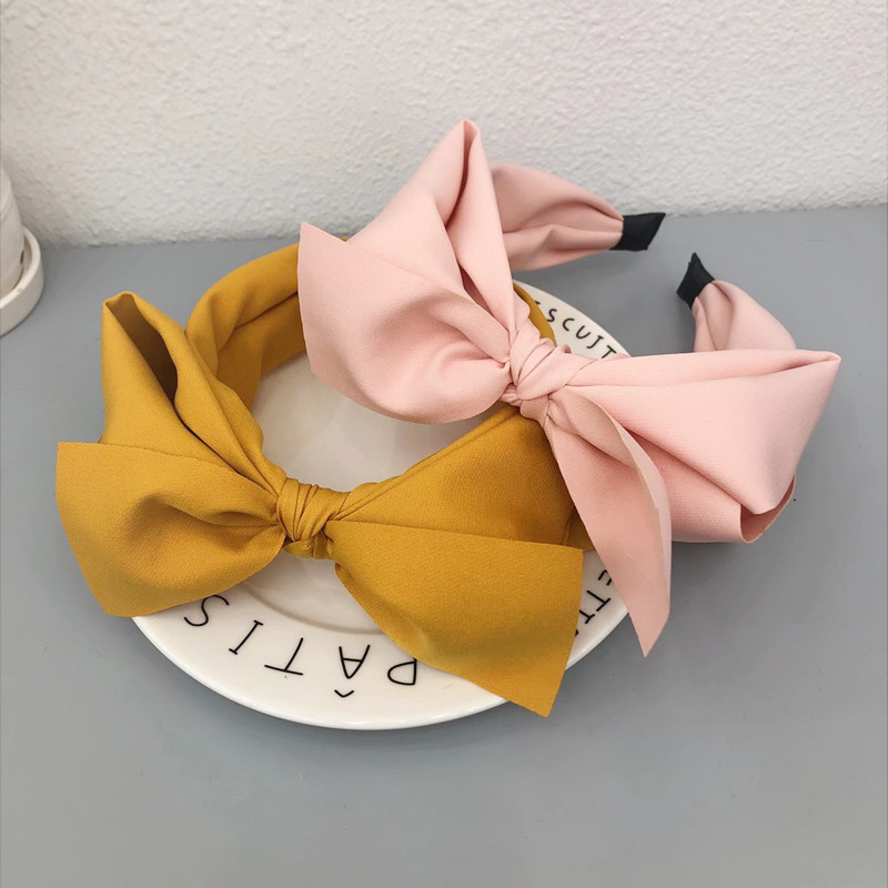 Venta al por mayor de fábrica 2022 diadema de arco caliente transfronterizo europeo y americano diadema de temperamento de horquilla de moda de estilo coreano de ala ancha para mujer