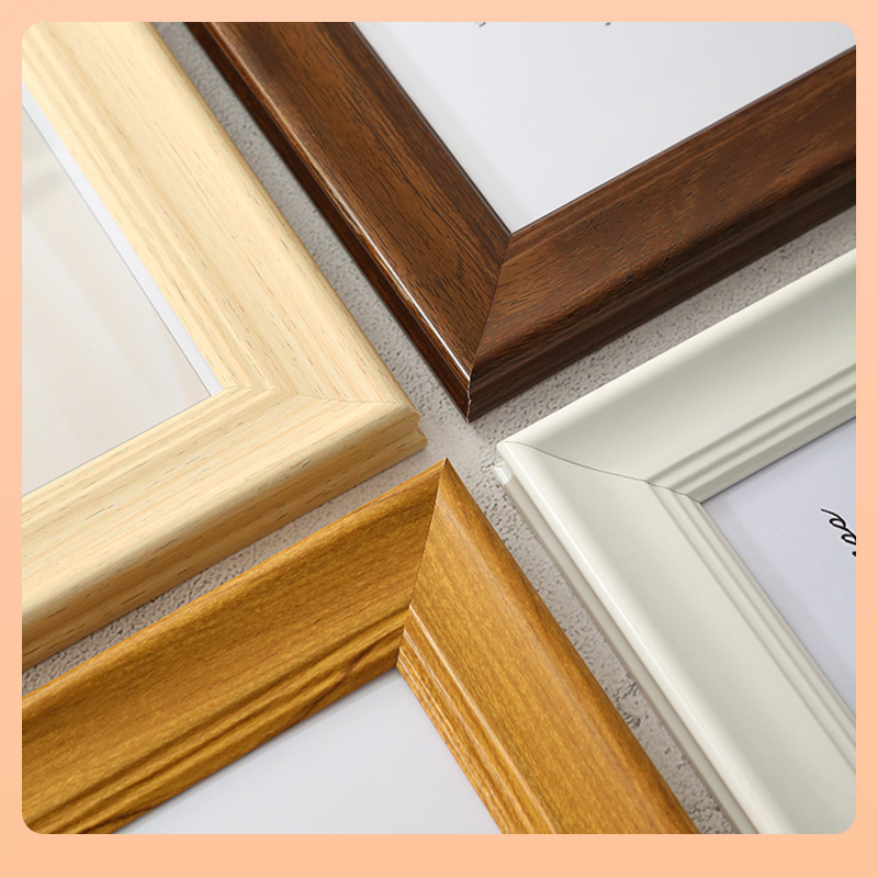⇞ Wall-Mounted Photo Frame a 3inch A4 Picture Frame Tabletop Frame 4K 8K Puzzle Frame 8inch Oil Painting Mounting Poster Frame Vintage