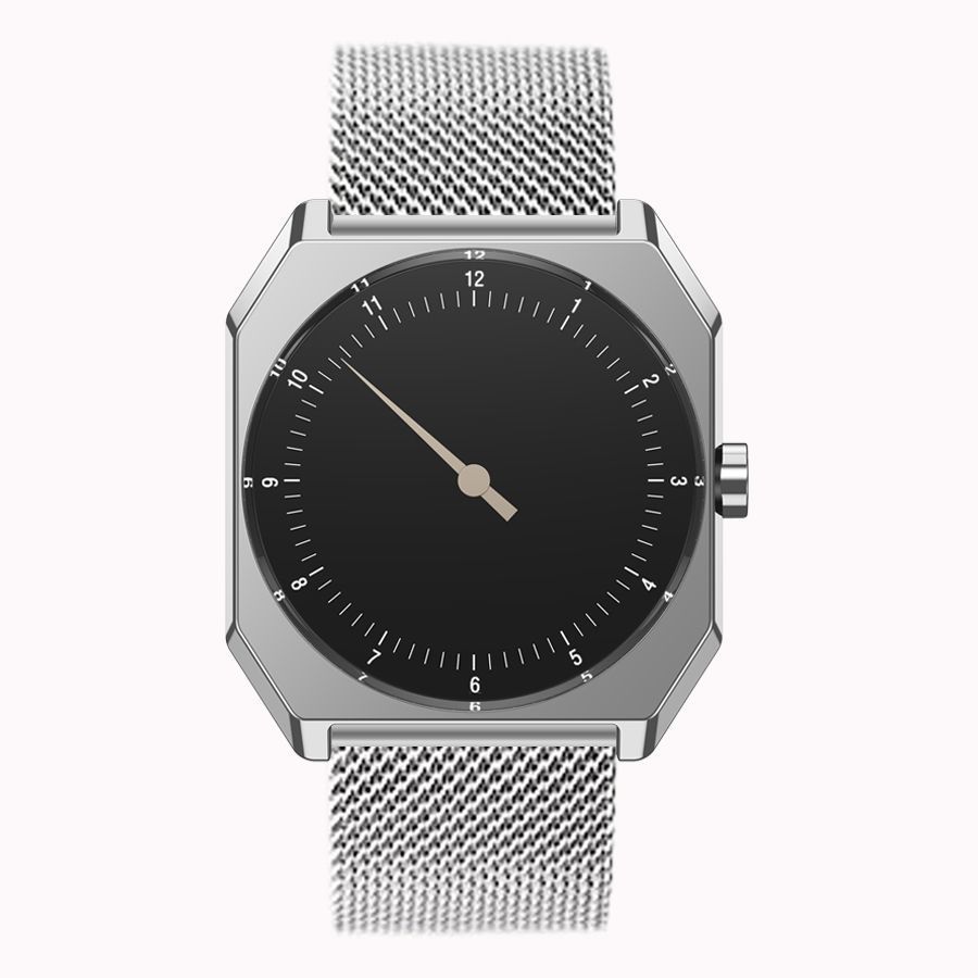 Fashionable Retro Quartz Watch For Men With Protein Leather Strap_voghion.com