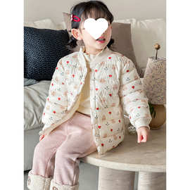 儿童加厚保暖校服神器棉衣内胆秋冬女童夹棉宝宝棉服棉袄外套上衣