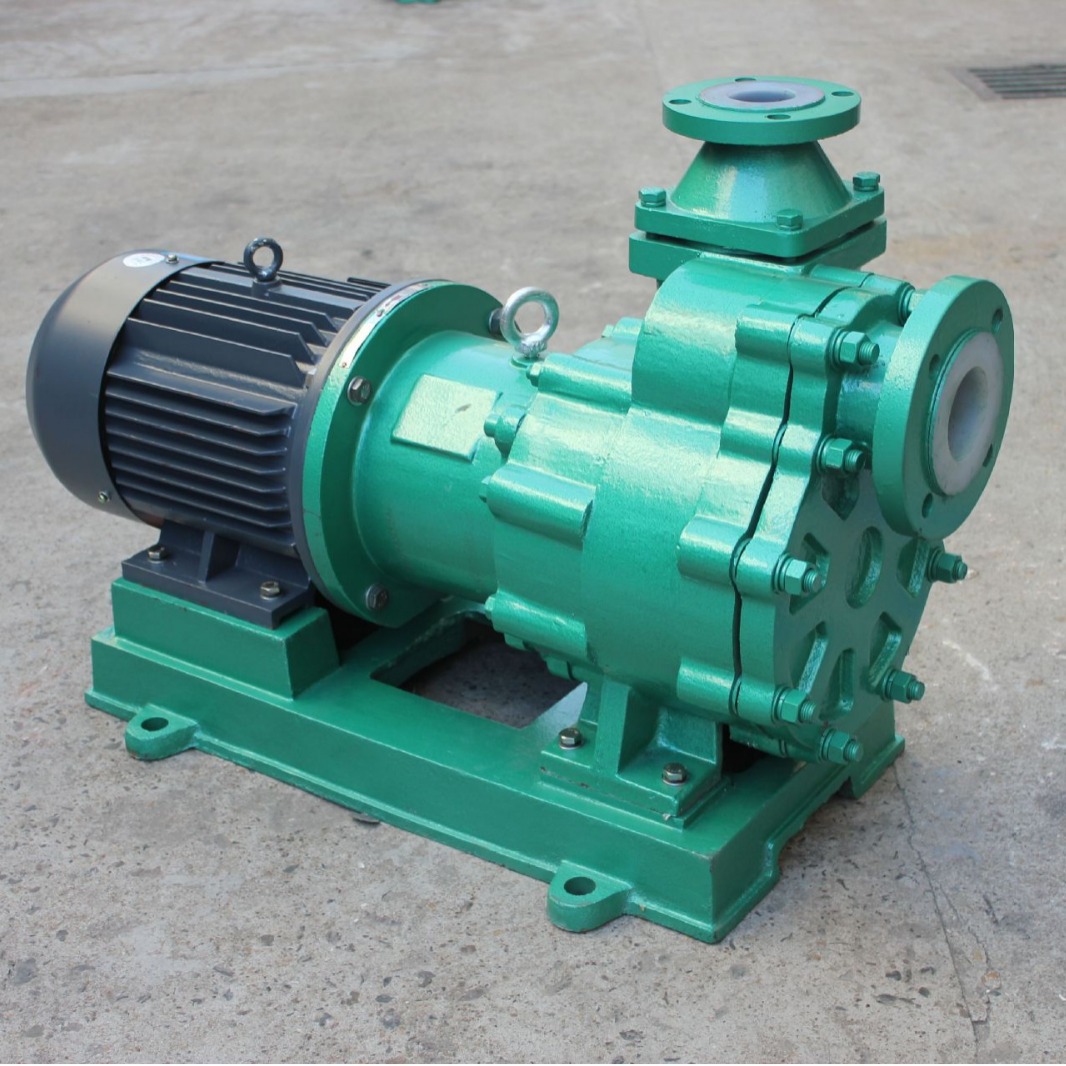 氟塑料自吸磁力泵50ZMD-20FL衬氟耐酸耐碱耐腐蚀自吸式水泵