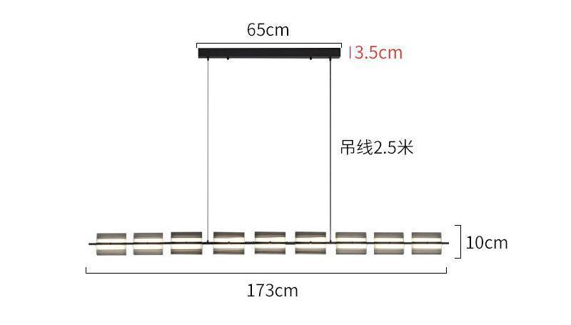 Tiras largas 173cm