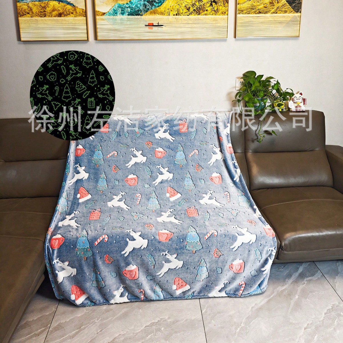 Transfronterizos mantas infantiles de franela oficina siesta manta de dibujos animados mantas de jardín de infantes mantas de aire acondicionado mantas en stock