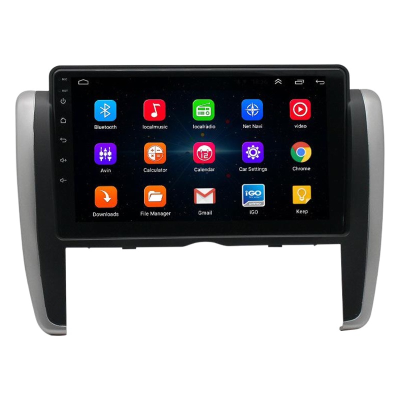 Aplicable a Toyota allion Navigator inteligente Android pantalla grande revertir la imagen de la máquina todo en uno transfronterizo exclusivo