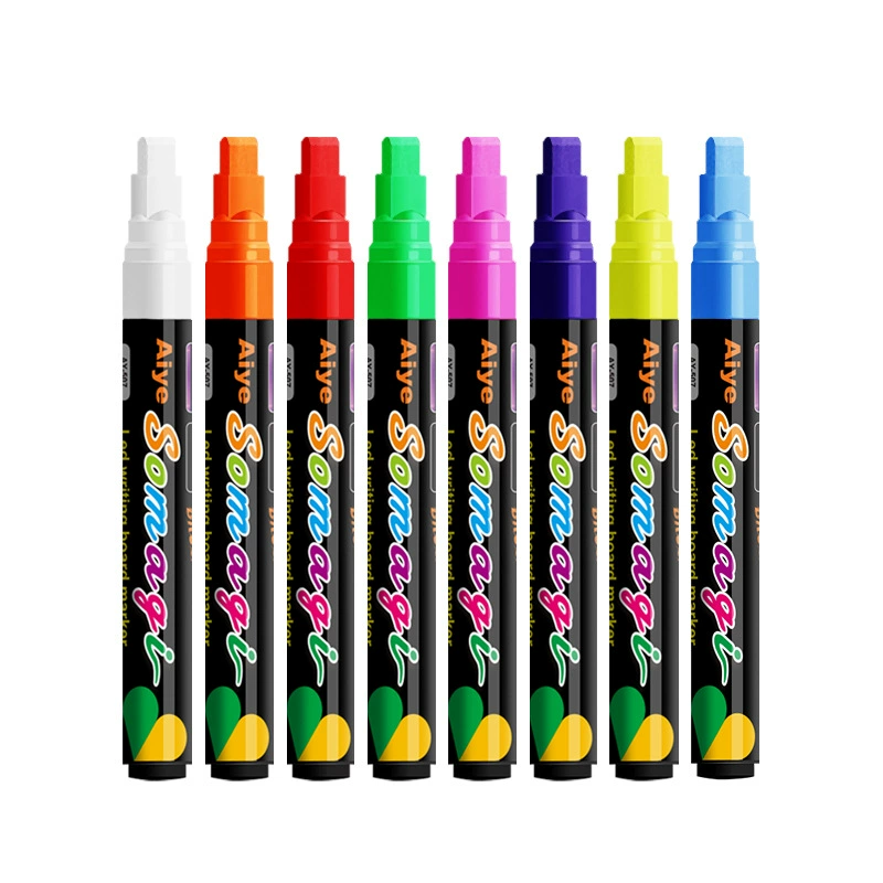 Fluorescence glass erasable design board, light panel, chalk
