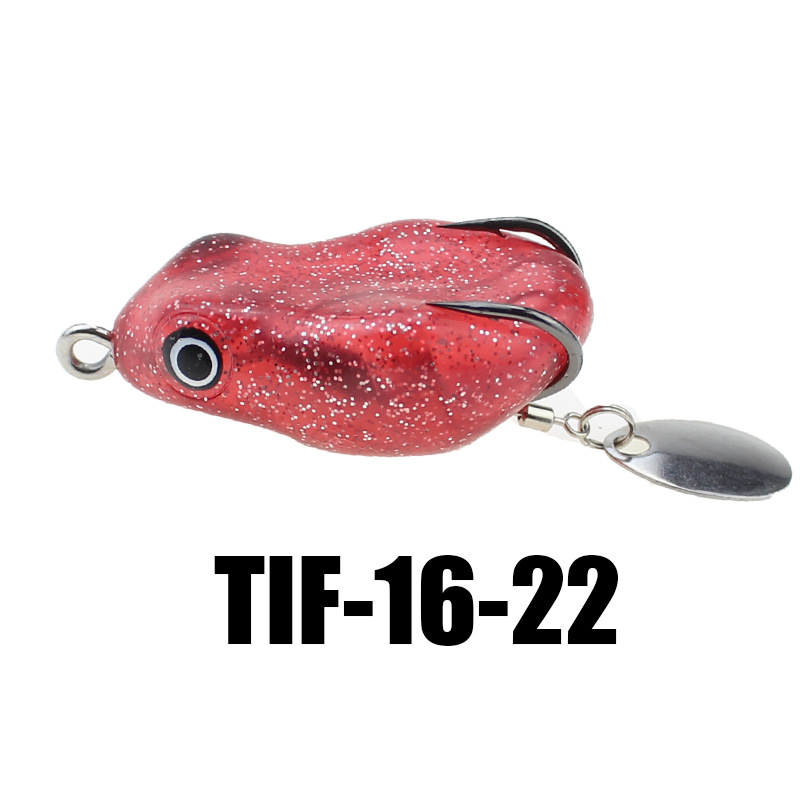 Mini Lei Rana Luya estilo tailandés pescado negro duro negro 45mm 8,5G