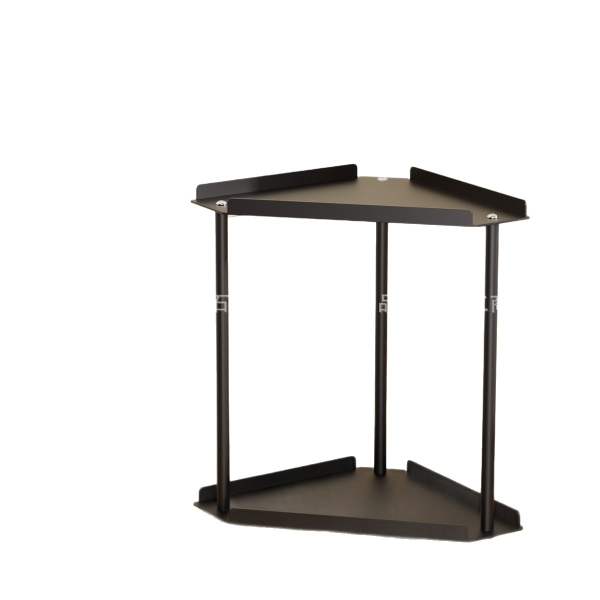 Estante triangular de esquina, almacenamiento de esquina de piso multifuncional, baño en casa, artículos de tocador, trípode