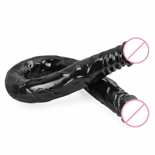 Lesbian sex double-headed 55cm LES lesbian dildo masturbator gay t dildo sex toy