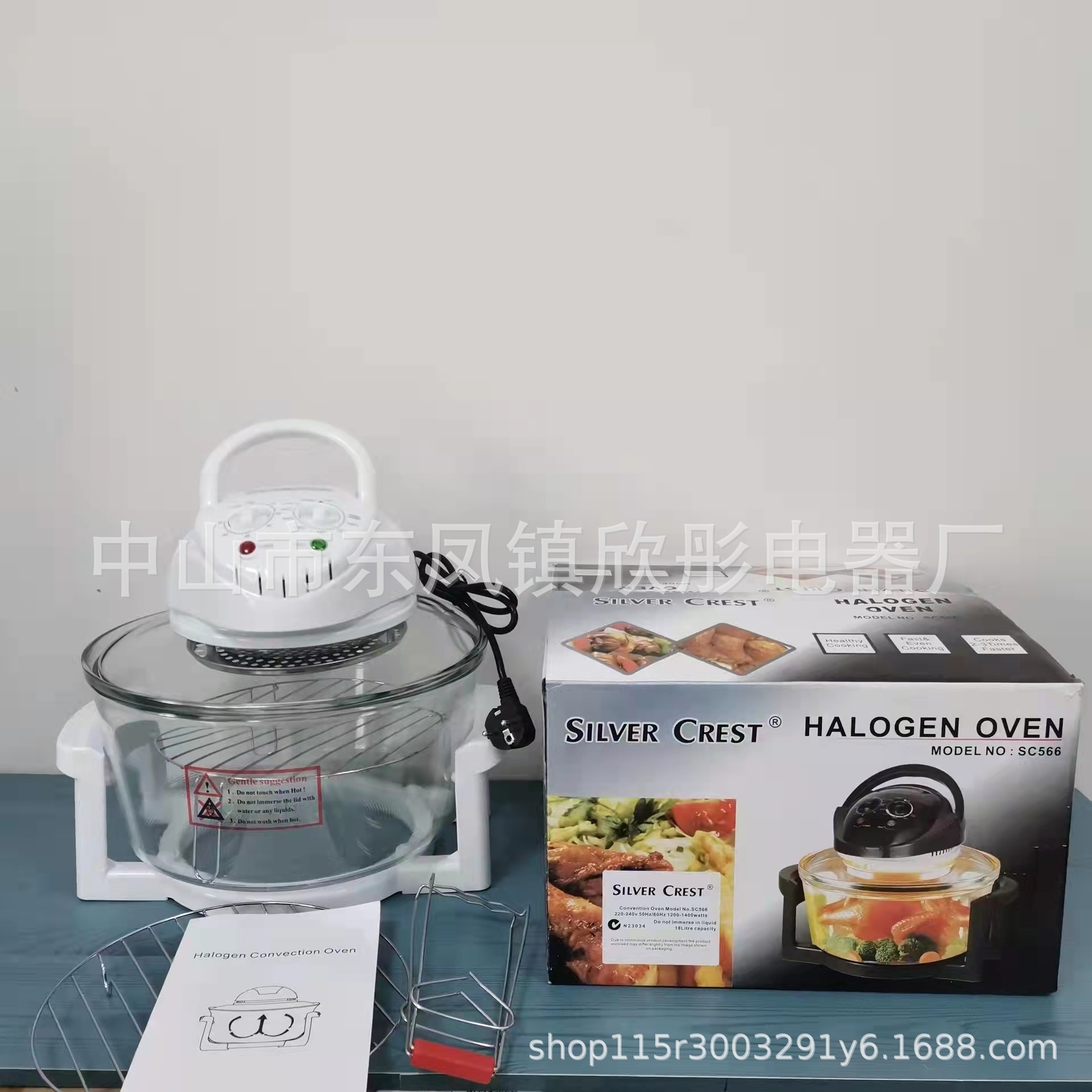 SILVER CREST Oven Glass Air Fryer Visual...