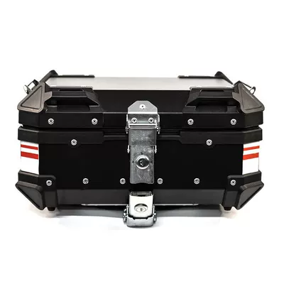 Cross-border 22L quick-release aluminum Motorcycle trunk - black