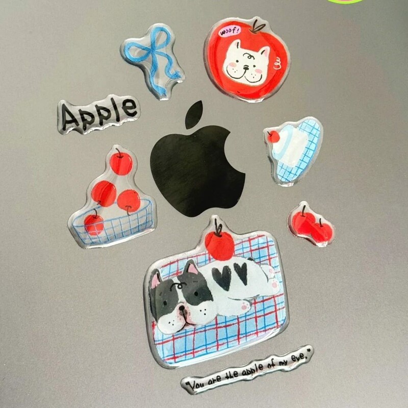 お好みのステッカー 猫の生活 ゼリーステッカー かわいい立体 DIY Guka iPad 携帯電話ケース コンピュータステッカー|undefined