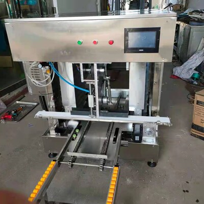 [厂家供货不锈钢摆盘机 商用摆盘机馒头房流水线圆方馒头机摆盘机]