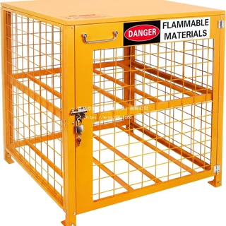 AELIVET Propane Tank Storage Rack, Propane Cage for  Cylinde