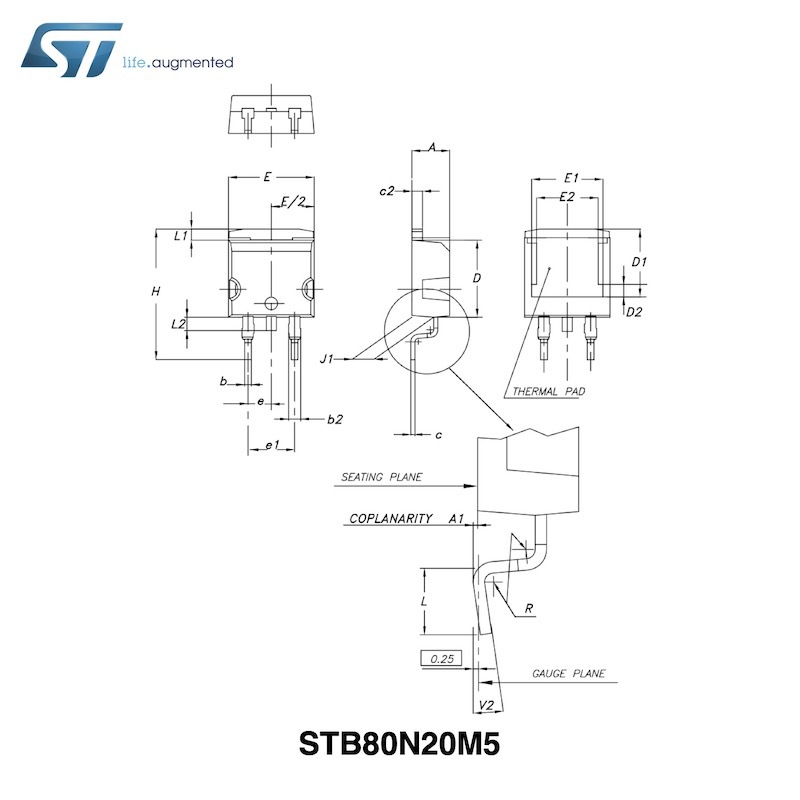 STB80N20M5  STP80N20M5 MOS