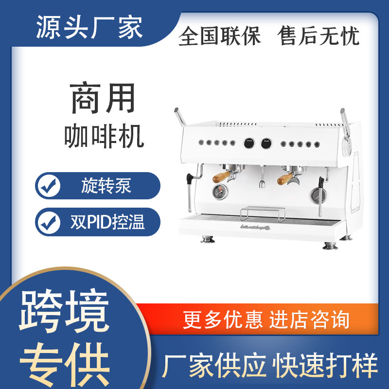 Commercial Semi-Automatic Dual-Boiler Industrial Commercial Double-Head Coffee Machine Professional Espresso Machine G3211A