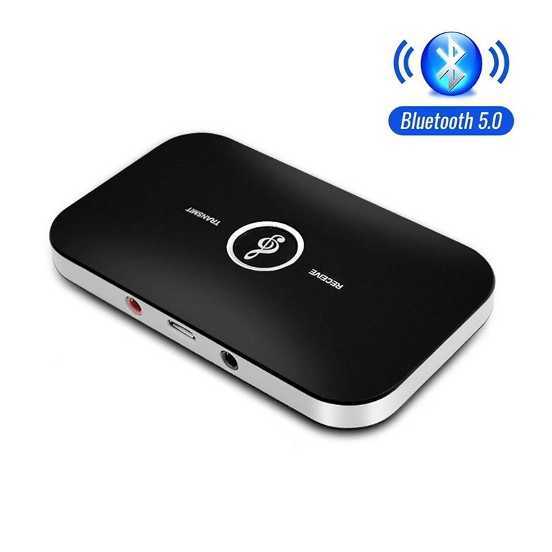 B6 adaptador Bluetooth inalámbrico audio Bluetooth receptor transmisor 2 en 1 Bluetooth 5,0 transmisor receptor
