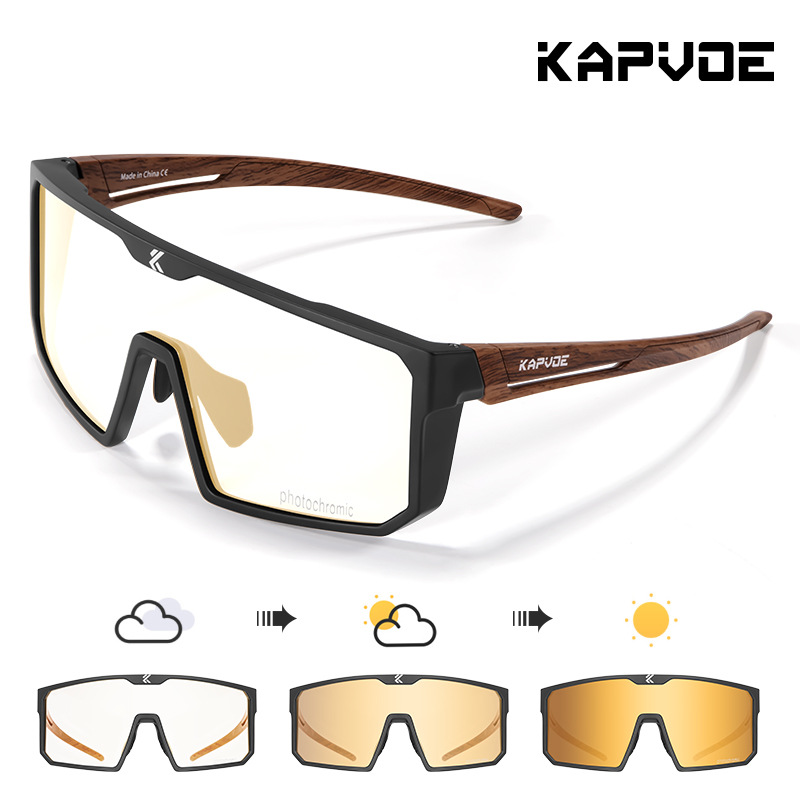 Gafas de Ciclismo Deportivo de TR90 con Protección UV y Marco Completo para Deportes al Aire Libre