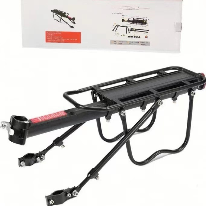 Bicicleta de liberación rápida estante trasero bicicleta de montaña estante de cola estante de asiento trasero estante de equipaje tripulado accesorios de equipo de bicicleta