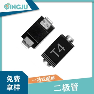 1206贴片开关电子二极管1N4148WS丝印T4 SOD-123封装300MA电流
