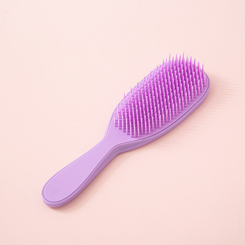 Mango largo costilla peine celebridad de Internet mismo estilo no anudado mullido masaje peine hogar costilla peine peluquería peine del pelo al por mayor