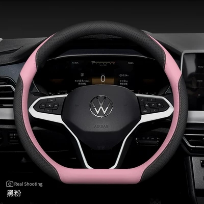 Wheel Cover for Bora Id3 | Steering wheel cover - universal-fit-d-shape-black-powder-coated-default