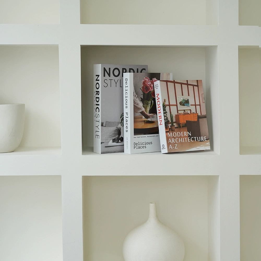 Magazine, book model, table realistic villa, (Cross-border trading)
