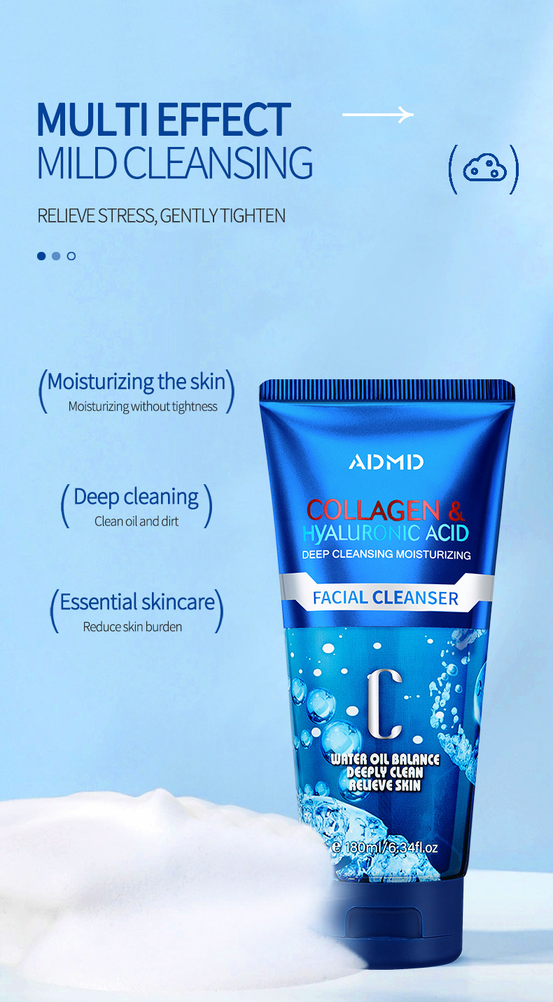 kollageeni puhastusvahend õli kontroll puhastusvahend piiriüleselt kuum müük nahahooldustooted kosmeetika_voghion.com