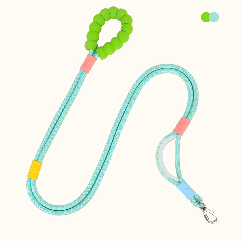 Nueva cuerda de tracción para mascotas a juego de dopamina, cuerda de mensajero ajustable multifuncional, cuerda P para perros medianos y grandes, cuerda para pasear perros