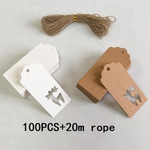 牛皮纸感谢吊牌厂家批发礼品卡包装盒吊卡标签thankyou的卡片挂牌