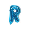 Blue balloon, layout, decorations, 16inch, gradient, English letters