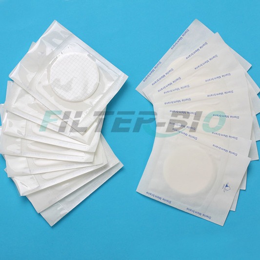 MCE混纤白底黑格灭菌格栅膜滤膜47mm 0.45um