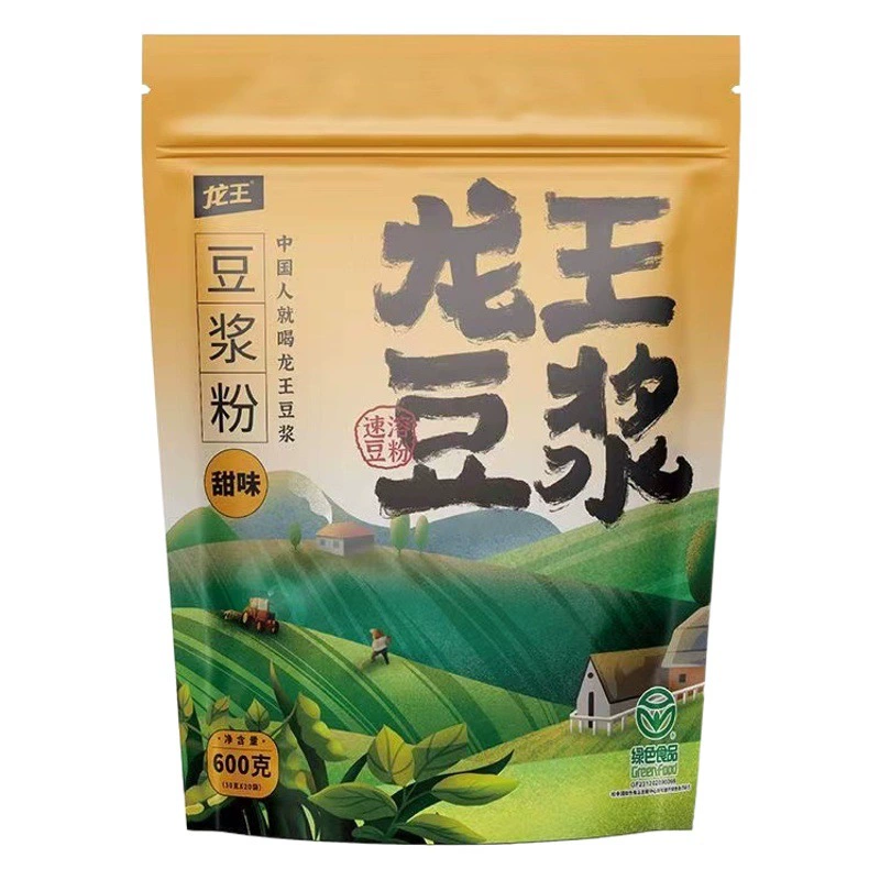 Молоко сои Лонгванг 600 г кладет порошок сои завтрака классического первоначального немедленного сладкого молока сои питательный