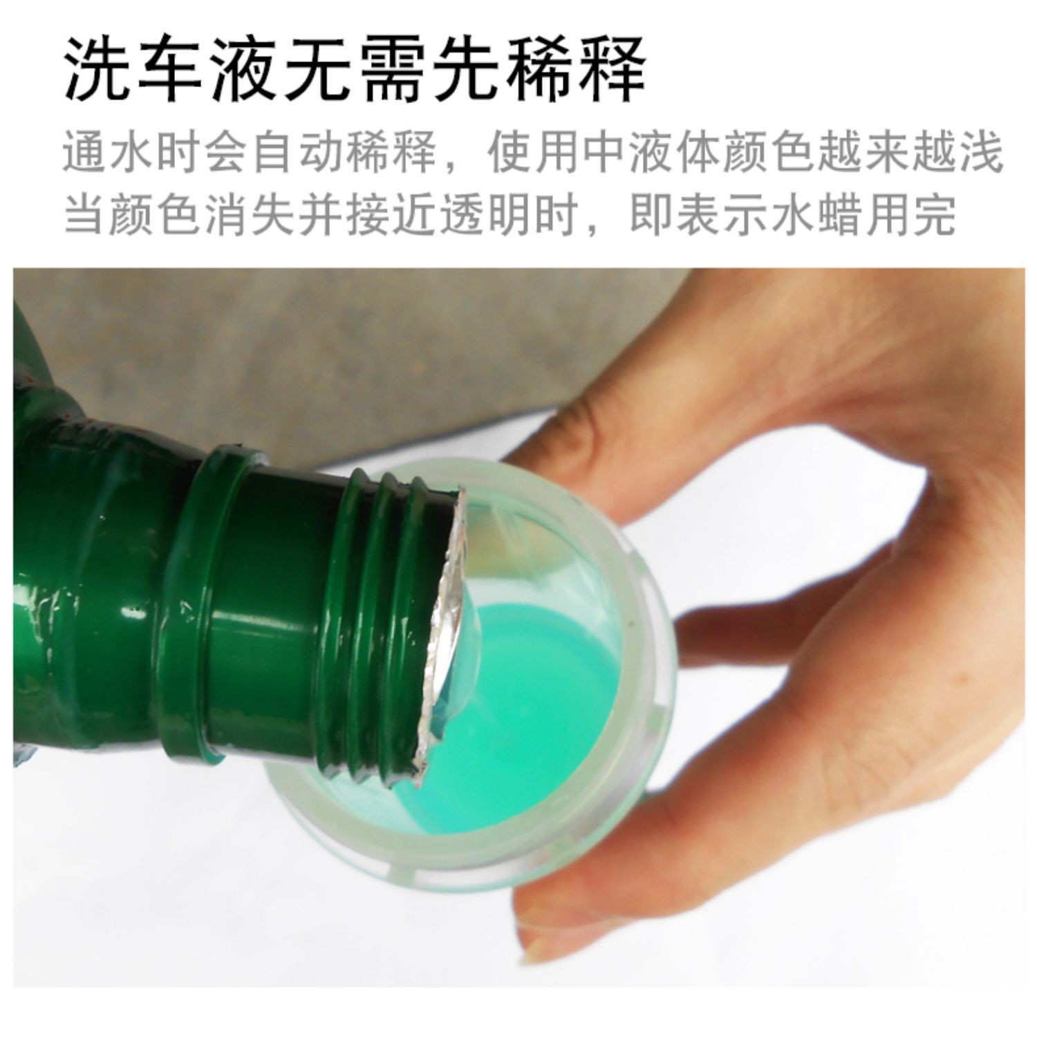 Household high-pressure car wash water gun with thickened latex telescopic hose, flower watering hose, faucet connection, explosion-proof and frost-resistant set