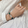 Small universal retro brand square women's watch for leisure, simple and elegant design