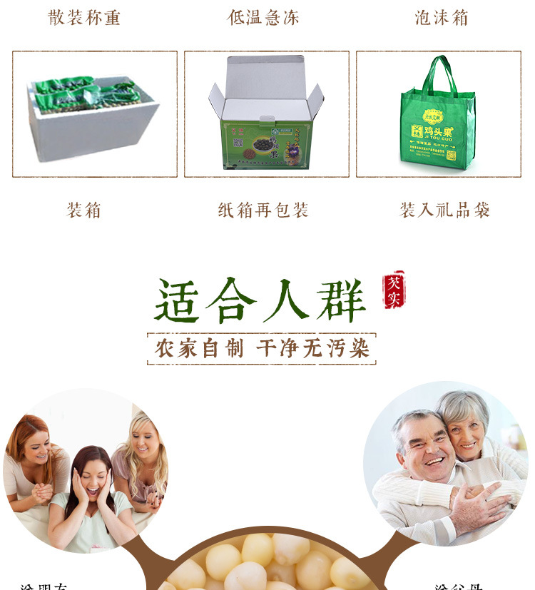 Fresh Gorgon Fruit Qian Shi 芡实 Hand Peeled Euryale Ferox Seeds Ready to Eat 500g quality and texture