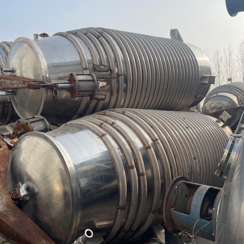 处理二手提取罐 化工真空发酵设备 不锈钢乳品饮料发酵装置