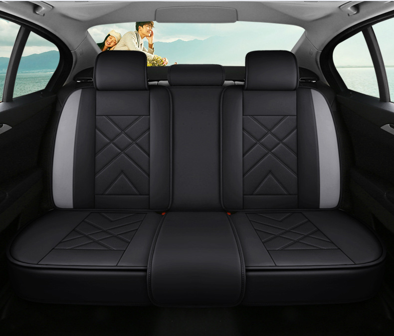 Cross-border foreign trade car seat cover four seasons seat cushion full surround seat cover Nappa leather car cushion manufacturers wholesale on behalf of the hair