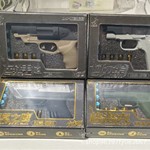跨境爆款抛壳枪沙漠之鹰左轮格洛克柯尔特软弹科教 男孩玩具模型