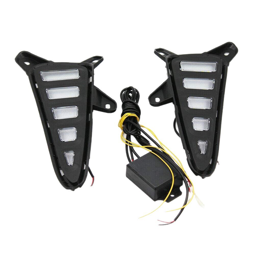 adaptado para la luz diurna de Toyota Yizéchr conducida por la luz de dirección de la luz de niebla delantera y trasera especial de modificación no destructiva