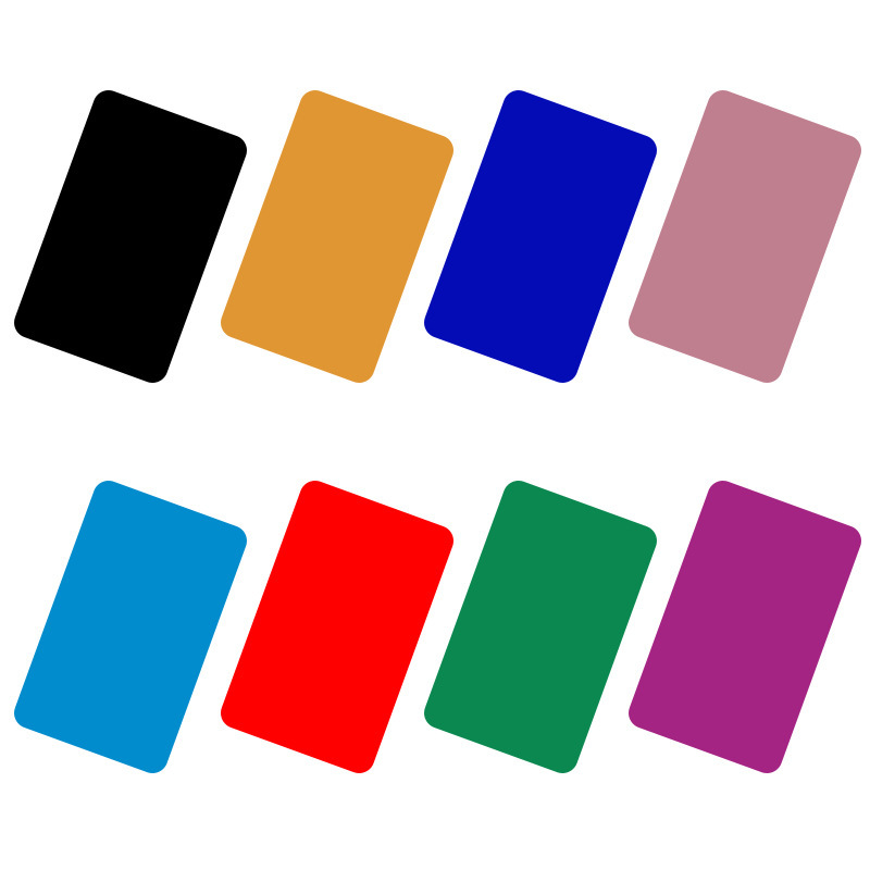 Multi-Color aluminum sheet 0.2mm thick laser engraving marking test material thin metal lettering business card debugging card Multi-Color aluminum sheet 0.2mm thick laser engraving marking test material thin metal lettering business card debugging card
