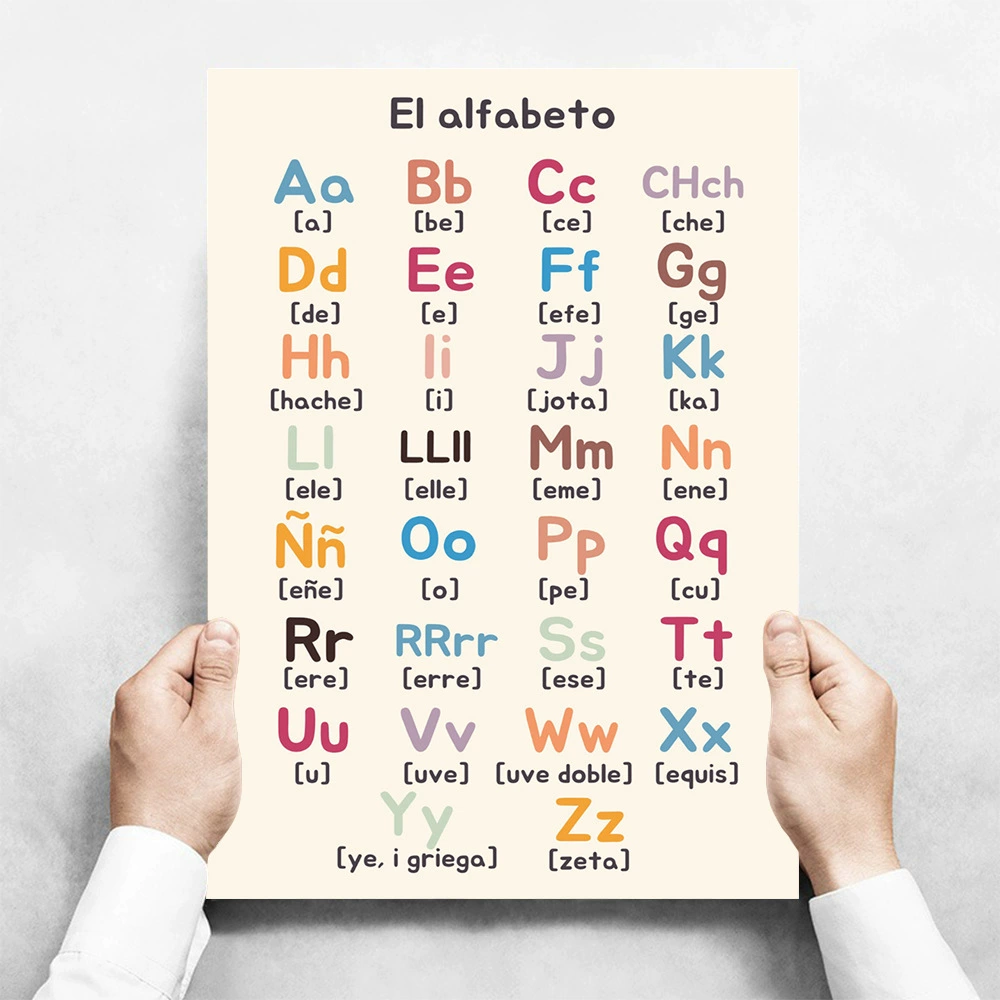 Teaching school poster for early age, early education, training