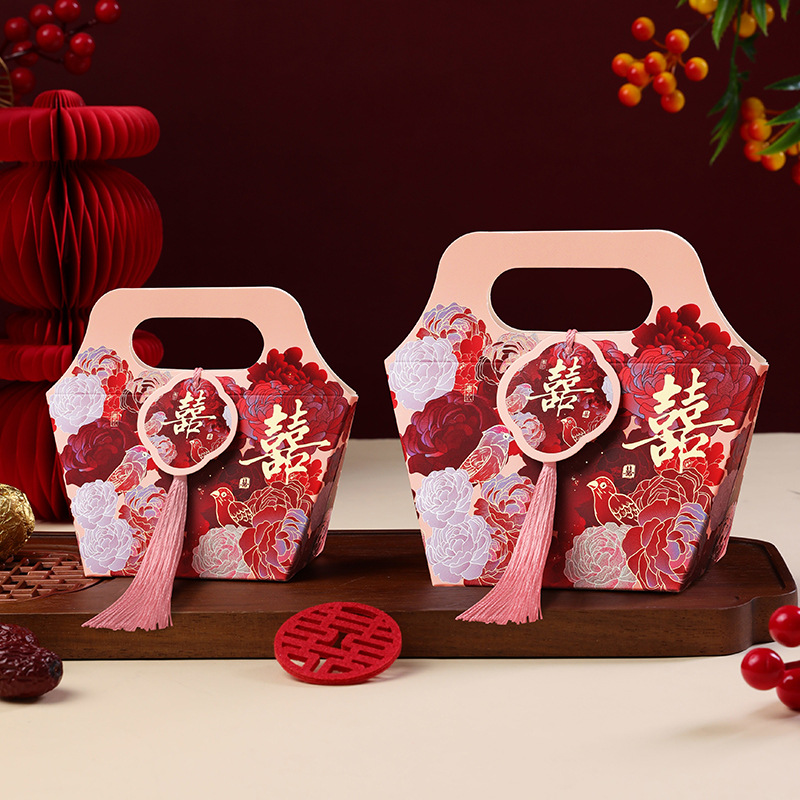 Wedding Candy Box 2026 New Model Portable Candy Box Creative Wedding Luxury Gift High-End Engagement Special Gift