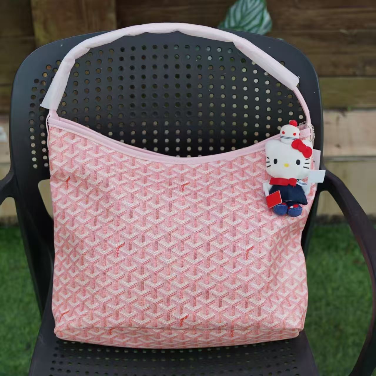 Dog Tooth Hobo New Large Capacity Underarm Mommy Shoulder Bag Mother-Daughter Tote Commuter Zipper Shopping Bag
